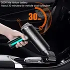 Mini Vacuum Cleaner One-click Control Ergonomic Grip Rechargeable Wet Dry