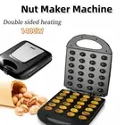 Nut Maker Electric Walnut Cake Maker 1400W 24pcs Capacity Automatic Nut Waffle