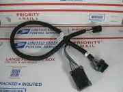 WESTERN FISHER SNOWEX LED PLOW LIGHT HCM X PORT DUAL-WIRE ADAPTER HARNESS 72643