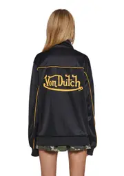 [Dolls Kill] Zip Up Coach Jacket (Fairfax)