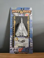 Hot Wings F-14 Tomcat Military Series Fighter Jet 2003 Diecast Just Think Toys