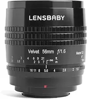 Lensbaby - Velvet 56 - for Nikon Z - Soft and Velvety - Perfect for Macro and Portraits - Glow Effect