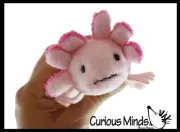 1 Tiny Axolotl Realistic Cute Plush Stuffed Animals - Adorable Soft and Cuddly M