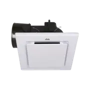 Click 250mm White Ducted Exhaust Fan - Square