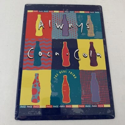 Coca Cola Team Metal Tin Metal Sign Poster ALWAYS COCA-COLA THE REAL THING 1996