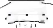 Clear Full Folding Windshield Moose LEMA100-0031 For 15-19 Polaris RZR S RZR XP