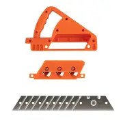 Plasterboard Quick Cutter Gypsum Board Hand Plane for Precise Drywall Edge Chamfering at 45°/60° Woodworking Trimmer Han