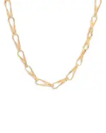 Marco Bicego 18K Yellow Gold Marrakech Onde Double Link Necklace, 18