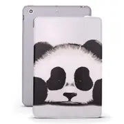 Panda Pattern Horizontal Flip Pu Leather Case For Ipad Mini 3 / 2 / 1 With Three-Folding Holder and Honeycomb Tpu Cover
