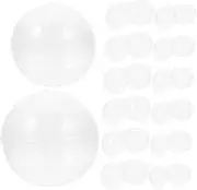 Alipis 200pcs Empty Balls Fillable Container for Candy Chocolates Display Box