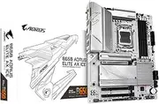 GIGABYTE B650 AORUS Elite AX ICE (AM5/ LGA 1718/ AMD/ B650/ ATX/ 5-Year Warranty/ DDR5/ Triple M.2/ PCIe 5.0/ USB 3.2 Gen2X2 Type-C/WiFi 6E/ 2.5GbE LAN/Snow White/EZ-Latch/Motherboard)