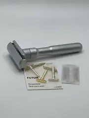 Merkur Solingen # 700 Futur Long Handle DE razor Matte Chrome