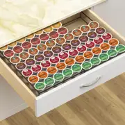 Coffee Pod Holder Drawer, Expandable K Cup Holder Compatible with Keurig K-Cu...