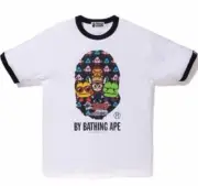 A BATHING APE × DR SLUMP ARALE T-shirt White Men's Japanese size M from Japan