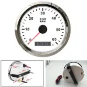 Car SUV 85mm LCD Digital Blue Backlight Tachometer Tacho Gauge Anti-Fogging IP67 (for: Honda)