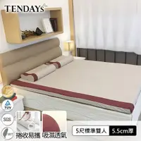 在飛比找蝦皮商城優惠-TENDAYS 玩色柔眠記憶床墊5尺標準雙人床墊(焦糖莓 5
