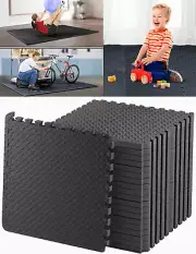 Kangler Puzzle Exercise Mat, 20 Tiles Foam Interlocking Exercise Mats - Floor Ti