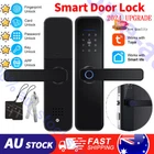 Electronic Smart Door Lock APP Fingerprint Card Password Keys Security Lock