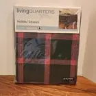 Living Quarters Holiday Squares Christmas Tablecloth Large Plaid Oblong 60"x120"