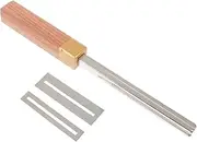 JOINPAYA 1 Set Guitar Repair Tool Durable Steel Fret Beveling File with Handle Long Filing Surface for Easy Polishing for Guitar Maintenance and Care