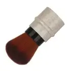 Short Makeup Foundation Brush Stretchable Handle Blusher Powder Brush Beige MNS