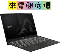 在飛比找Yahoo!奇摩拍賣優惠-MSI Summit E14evo A12M-018TW 灰