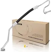 A-Premium Power Steering Pressure Line Hose Assembly Replacement for Ford E350 Super Duty 1999-2003 E350 Econoline Hydroboost To Gear with Hydroboost