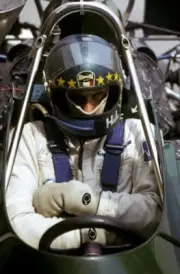 Hans Joachim Stuck GER March 741 finished fourth 1974 Spanish GP Old Photo