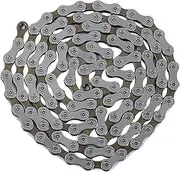 11 ycle C-hain 116 Links Steel High Strength Bike Derailleur C-hain Quick Link Silver One Size