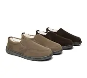 Australian Shepherd® Men Dino Ugg Moccasin Slippers