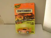 1995 MATCHBOX SUPERFAST #70 0RANGE PONTIAC GTO JUDGE NEW ON CARD