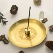 Incense Stand 9 Holes Incense Burner with Ash Catcher Incense Stick Holder