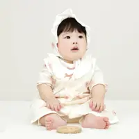 在飛比找momo購物網優惠-【Merebe】嬰兒夏秋防踢背心 二色(韓國製 新生兒睡袍 