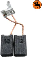 Carbon Brushes AEG WS1201 grinder - 6.4x10x16mm - With Auto Stop