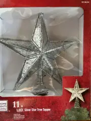 Home Accents Holiday LED Christmas Tree Topper Star 11 Inch