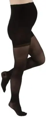 JOBST UltraSheer Maternity Waist High 15-20mmHg (Classic Black) Large
