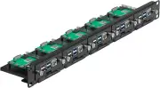 19" 1U Rackmount for Raspberry Pi, SSD Bracket for Any 2.5" Ssds, Hold up to 5 R