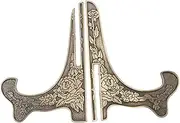 Medal Storage Stand Medal Holder Plate Holder Display Stand Plates Zinc Alloy Vintage Household Products Monitor Stand