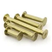 Steel Rod Ledger Binding 10mm Head Diameter 5mm Rod Diameter Anti-Fall
