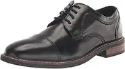 [Nunn Bush] Men's Hayden Cap Toe Oxford Dress Casual Leather Lace Up Shoes