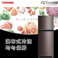 在飛比找蝦皮商城優惠-【TOSHIBA 東芝】411公升一級能效雙門變頻冰箱 GR