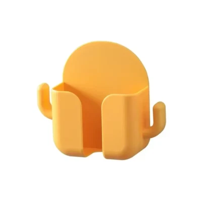 1Pcs Punch-Free Mobile Phone Holder Wall Mount Stand Remote Control Organizer St