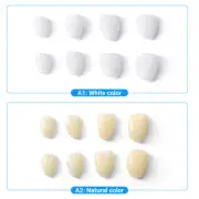 50Pcs Dental Temporary Teeth Veneers Whitening Porcelain Resin Anterior Tooth