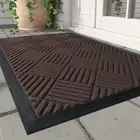 Montvoo-Front Door Mat Outdoor Indoor Entrance Doormat-Welcome Mat outside Door