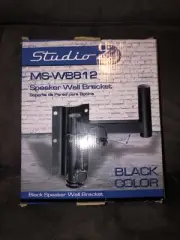 Studio Z MS-WB812 Adjustable Wall-Mount Speaker Bracket PA Speaker/DJ Speaker