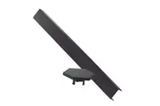 9PK Nanoleaf Lines Lightweight Wall Decor 25.9cm Skins w Mounting Caps Black