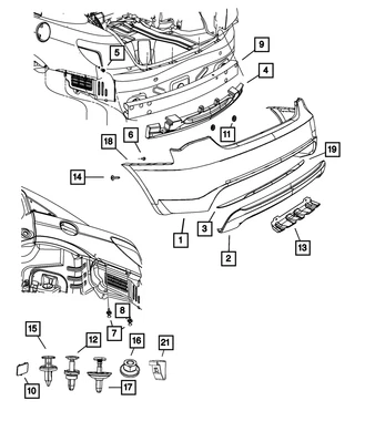 Genuine Mopar Push Pin 6509157AA