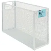 J.Burrows Mesh Foolscap Suspension File Holder White