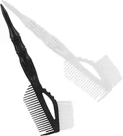 TOVINANNA 2pcs Hair Coloring Brush Set Hair Dyeing Tools for Salon Hairdressing Brush Soft Bristles