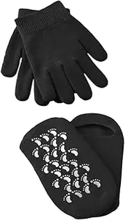 Gloves 2 Pack Set Gel Foot Cover Skin Care Gloves Spa Socks Gel Gloves Spa Accessories for Home and Store